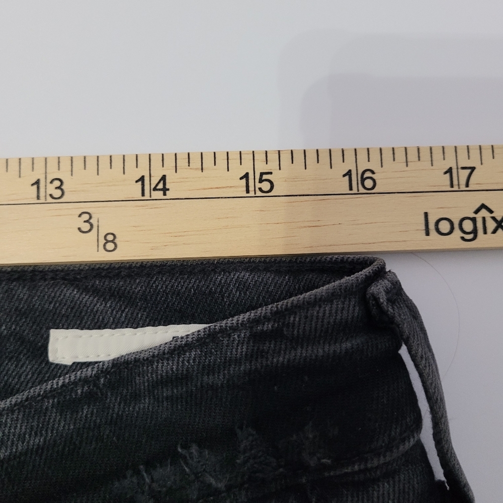 Citizens of Humanity Ella Mid Rise Slim Crop Jeans in Black Size 29 - Picture 13 of 14